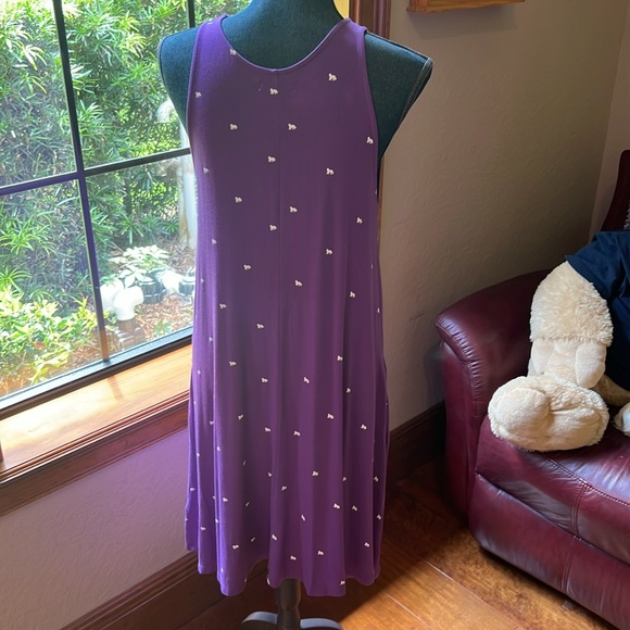 Clemson Tigers, purple, relaxing dress - Picture 3 of 4